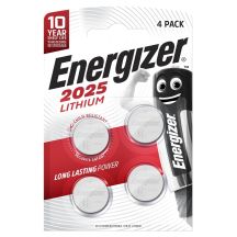 ENERGIZER SPECIALIZED BATTERIES CR2025 4 PIECES