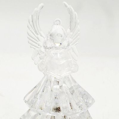 5. DECORATIVE ANGEL ACRYLIC 9CM LED 3 PCS