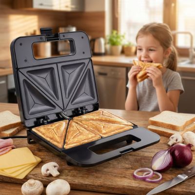 17. Esperanza PARMIGIANO EKT010 sandwich maker (1000W; black)