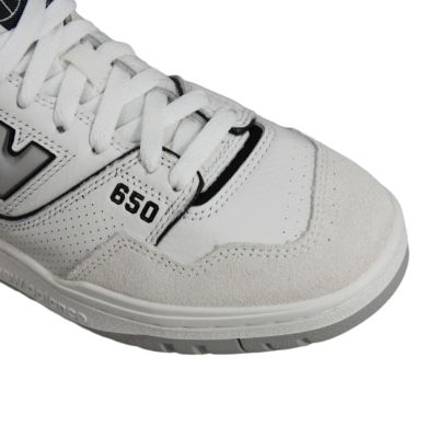 5. New Balance Sneakers women's white sports shoes - BB650RWH