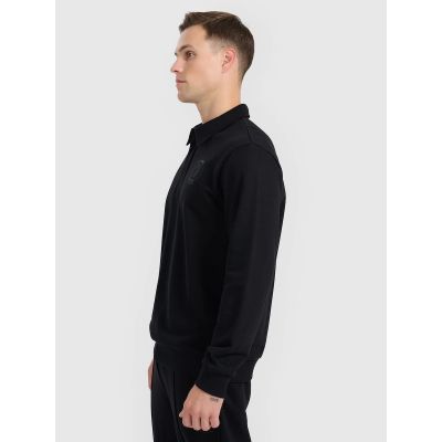 6. Men’s Regular-Fit Sweatshirt with Collar 4F 4FRAW25TSWSM2546-20S