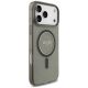 4. Guess IML Glitter Pearl Strap MagSafe Case for iPhone 18 Pro Max / 17 Pro Max – Black