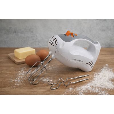 10. Esperanza Donut EKM009 hand mixer (250W; white)