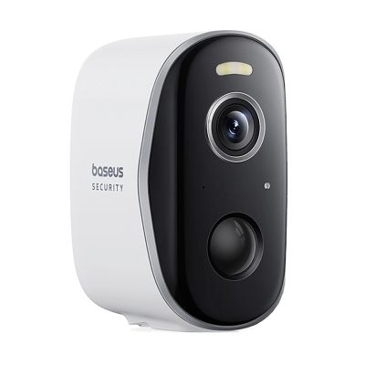 3. Baseus Security N1 Plus 2K Outdoor Camera – White