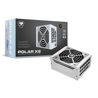 8. COUGAR POLAR X2 1050W ATX3.1/80 Plus Platinum/Modular Power Supply