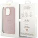 8. Guess GUHMP13LPSAHMCP case for iPhone 13 Pro / 13 - pink Saffiano MagSafe