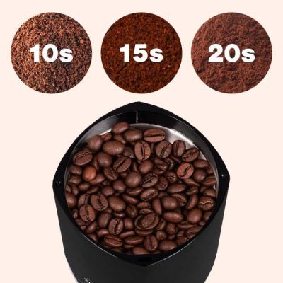 5. ELDOM COFFEE GRINDER MK40 CAFRO 180W BLACK