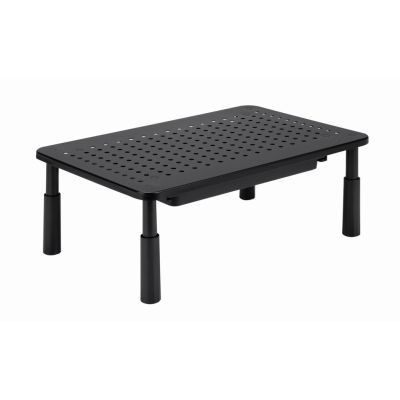 3. GEMBIRD ADJUSTABLE MONITOR STAND WITH DRAWER (RECTANGLE)