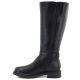 3. Sergio Leone KZ-32-S black leather women's boots