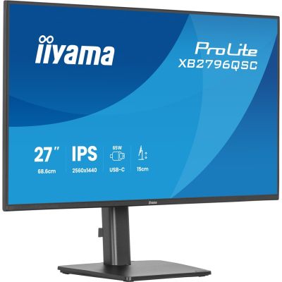 17. iiyama ProLite XB2796QSC-B1 computer monitor 68.6 cm (27") 2560 x 1440 px Quad HD LED Black