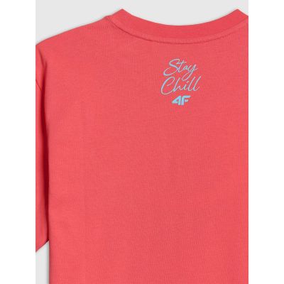 7. Men's regular printed T-shirt 4F 4FRSS26TTSHM4305-63S