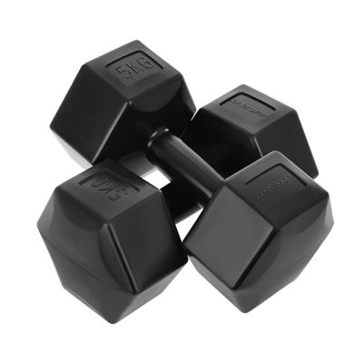 EB FIT composite dumbbell set 2x5kg black 1027050