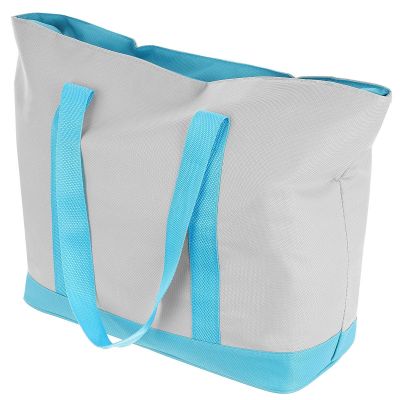 12. ENERO CAMP BLUE AND GREY THERMAL BAG 25L