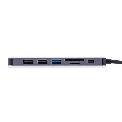 8. UNITEK HUB USB-C 7IN1, HDMI 4K, PD 100W, 5GBPS, ALU