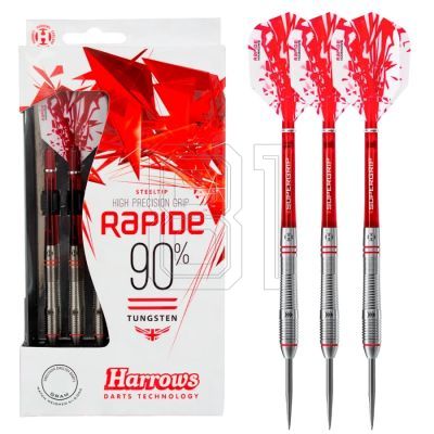 11. Harrows Rapide Darts 90% Steeltip HS-TNK-000013301