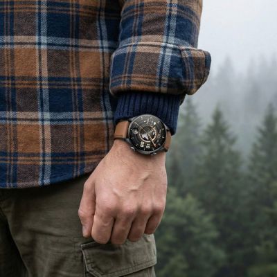 16. Smartwatch Gravity Black 2 Straps GT35-1