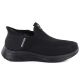 2. Women's slip-on black sports shoes Potocki BK01312
