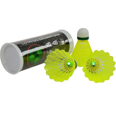 9. Shuttlecock badminton nylon LED 3pcs ENERO