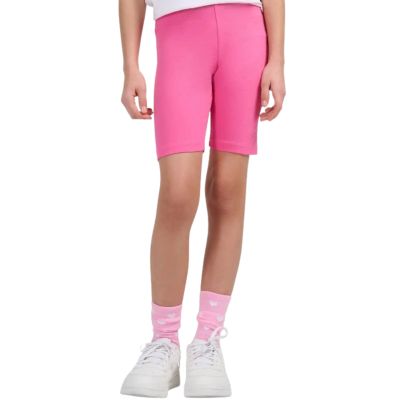 Girls' shorts 4F CAS F028 dark pink 4FJWSS26TSTIF028 53S