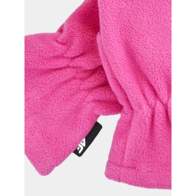 2. Children's fleece gloves 4F Junior 4FJWAW24AGLOU090-54S