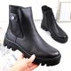 8. Potocki W WOL186 insulated ankle boots with a pocket, black