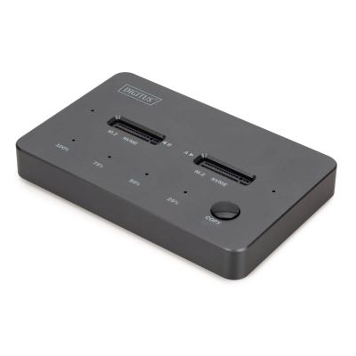 10. Digitus NVMe Cloning Station USB3.1 Gen2 Type-C NVMe M.2 SSD Enclosure