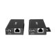 5. Lindy 43408 AV Extender AV Transmitter and Receiver Black