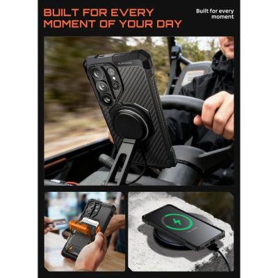 8. Supcase UB Grip Mag MagSafe Case for Samsung Galaxy S26 Ultra - Black