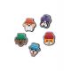 3. Crocs Jibbitz™ Dogs In Hats 5 Pack Pins 10012184