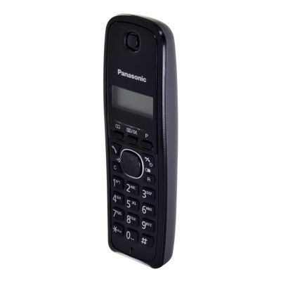 9. Panasonic KX-TG 1611 PDH Black Cordless Telephone