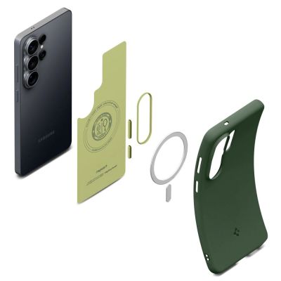 7. Spigen Nano Pop Mag MagSafe Case for Samsung Galaxy S26 Ultra - Green