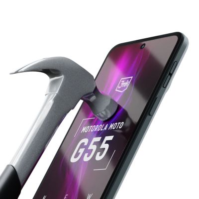 25. Hybrid glass 3mk FlexibleGlass for Motorola Moto G55 5G
