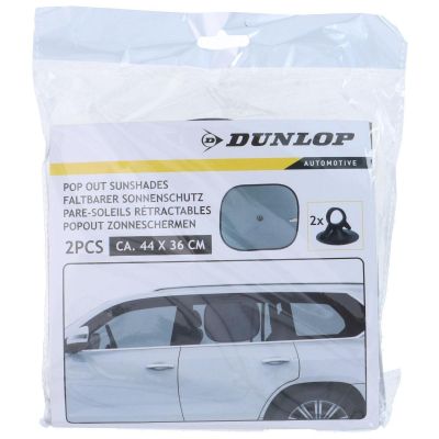 4. DUNLOP BLACK SUN VISOR WITH SUCTION CUP 2 PCS