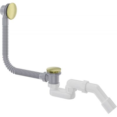 Click-clack bathtub siphon