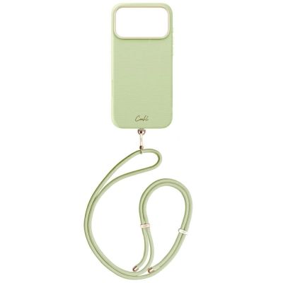 2. Uniq Coehl Mirelle Magnetic Charging Case for iPhone 17 Pro Max - Green
