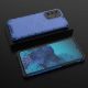 19. Honeycomb case armored cover with a gel frame for Samsung Galaxy A73 blue