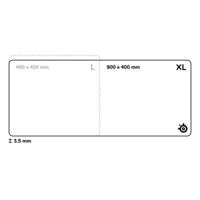 4. SteelSeries QcK Perf XL mouse pad - Control