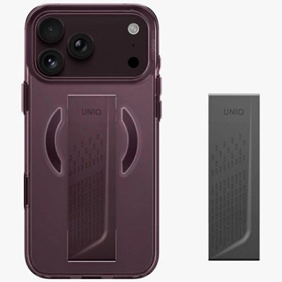2. Uniq Heldro Air Magclick Charging case for iPhone 18 Pro Max / 17 Pro Max - burgundy
