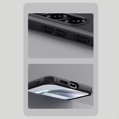 15. Nillkin Super Frosted Shield Pro Magnetic Case for Samsung S25+ with MagSafe - Black