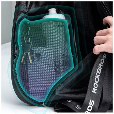 5. Rockbros H34 Backpack with Helmet Holder - Black