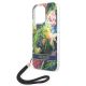 5. Guess GUOHCP14LHFLSB iPhone 14 Pro 6.1 "blue / blue hardcase Flower Strap