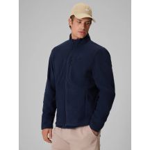 Regular men's fleece with stand-up collar 4F 4FRAW26TFLEM542-30S