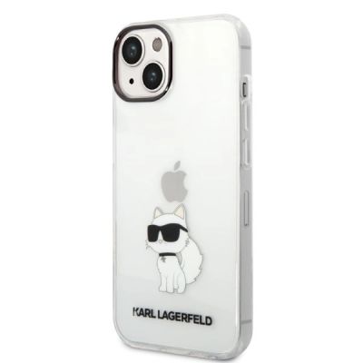 2. Karl Lagerfeld Ikonik Choupette case for iPhone 14 Plus - transparent