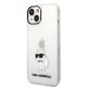 2. Karl Lagerfeld Ikonik Choupette case for iPhone 14 Plus - transparent