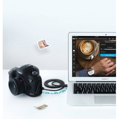9. Ugreen USB - mini USB cable 480 Mbps 3 m US132 (black)