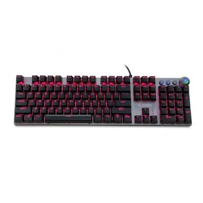 44. IBOX AURORA K-4 RGB IKGMK4 Mechanical Keyboard (USB; (US); Black)