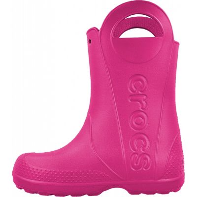 3. Crocs Handle It Kids 12803 Pink Rain Boots