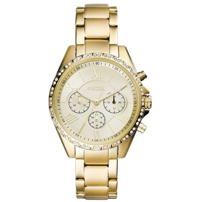 FOSSIL Modern Courier Chronograph BQ3378 Women's Watch + BOX
