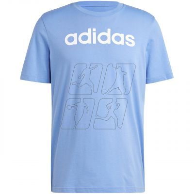 adidas Essentials Single Jersey Linear Embroidered M IC9295