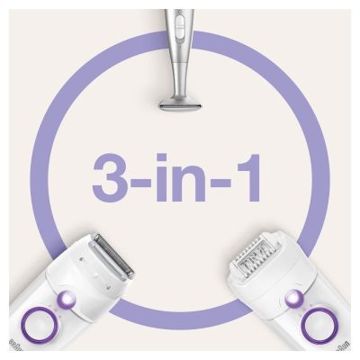 Braun Silk-épil 5 825 Power 28 tweezers White, Purple